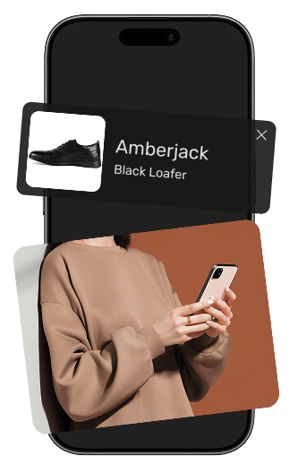 Phone showing text messages with exclusive deals